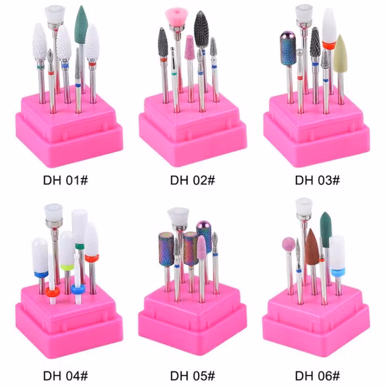 Nagelbohrer, Keramik-Nagelbohrmaschine, Schleifkopf, Keramik-Bits