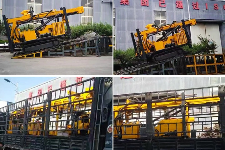 160m/180m/220m/260m/300m Drilling Depth Crawler Pneumatic Borehole Core Water Well Drill/Drilling Rig Machine for Rock/Mountain/Mining Area